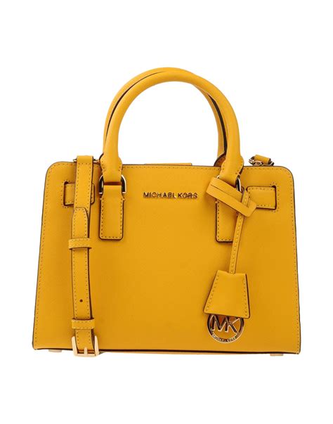 michael kors yellow purse